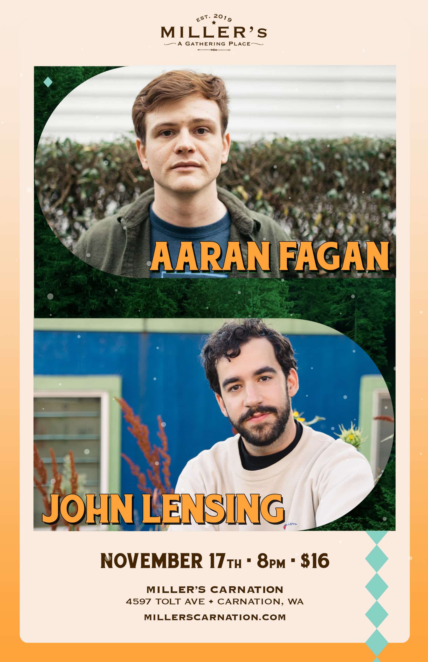 Aaran Fagan and John Lensing