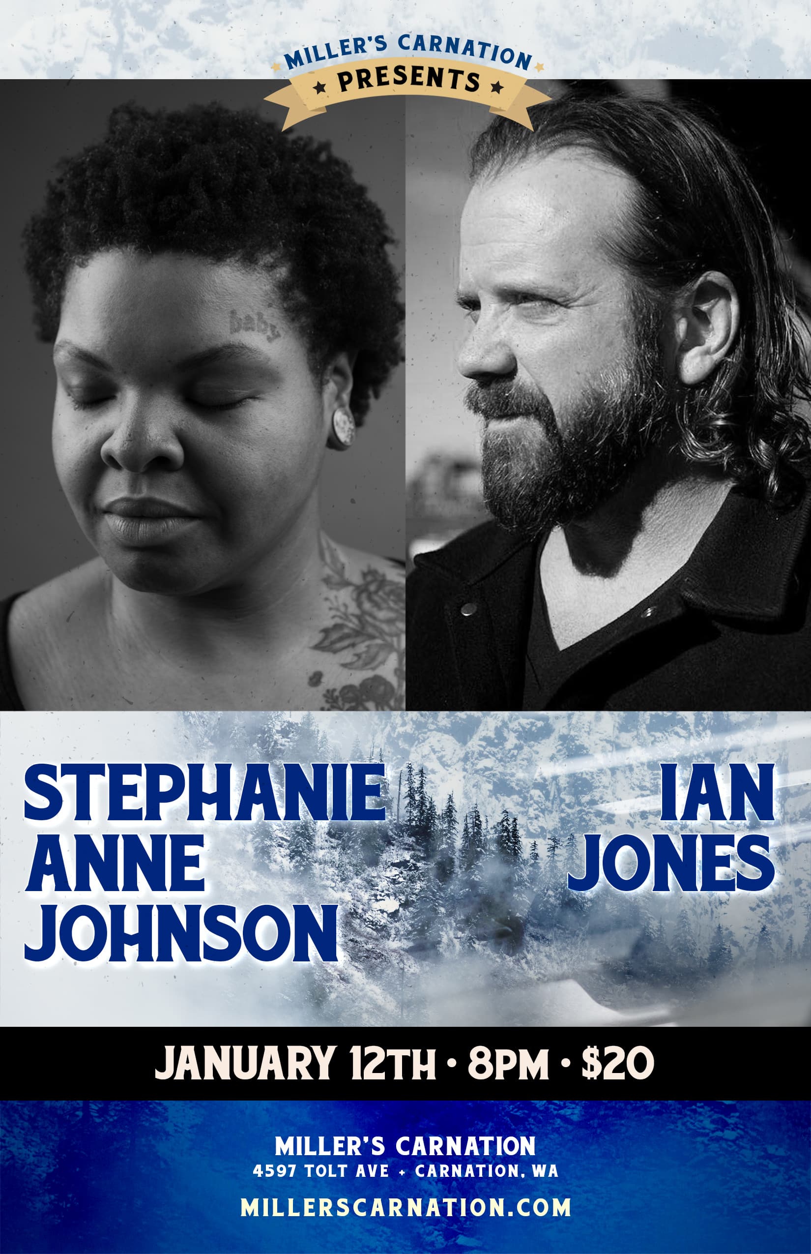 Stephanie Anne Johnson & Ian Jones POSTER