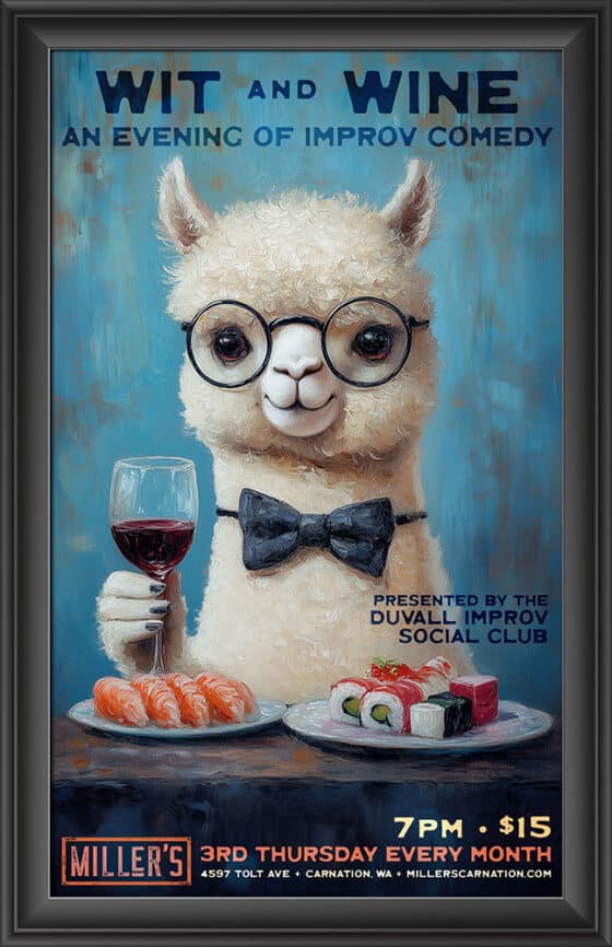 Wit & Wine – An Evening of Improv Comedy